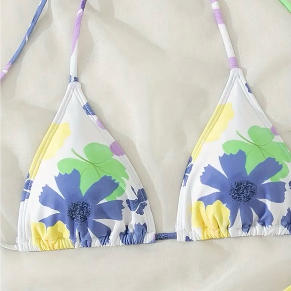 Bikini full set floral design New size Medium - Picture 5 of 6